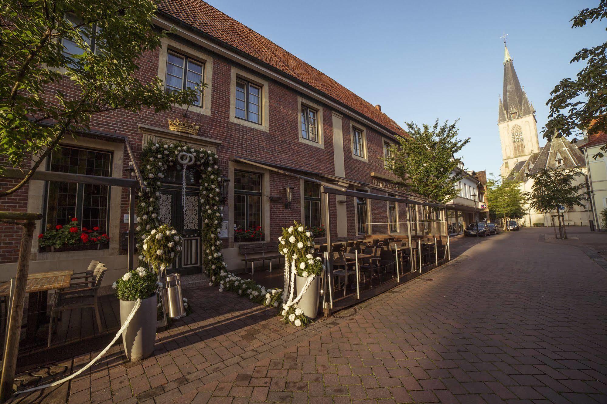 Hotel Zur Krone Gescher Exterior foto